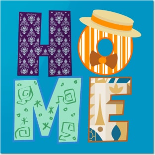 Textures of Home Posters and Art